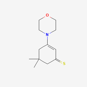 3-Morpholino-5,5-dimethyl-2-cyclohexene-1-thione