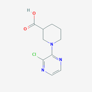 1-(3-Chloropyrazin-2-yl)piperidine-3-carboxylic acid