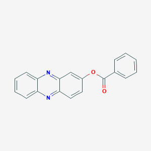 molecular formula C19H12N2O2 B12212607 2-Phenazinol benzoate 