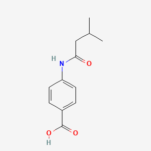 4-[(3-Methylbutanoyl)amino]benzoic acid