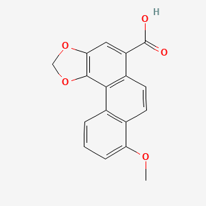molecular formula C17H12O5 B1221294 Aristolic acid CAS No. 35142-05-3