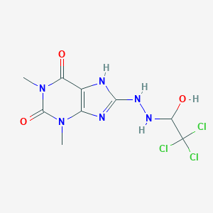 molecular formula C9H11Cl3N6O3 B012213 Imphilline CAS No. 106131-93-5