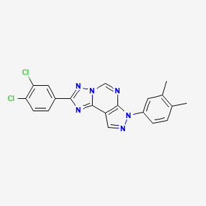 2-(3,4-dichlorophenyl)-7-(3,4-dimethylphenyl)-7H-pyrazolo[4,3-e][1,2,4]triazolo[1,5-c]pyrimidine