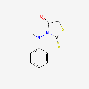 3-(Methylphenylamino)-2-thioxo-1,3-thiazolidin-4-one