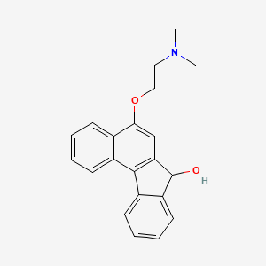 molecular formula C21H21NO2 B1221323 7-Dihydrobenfluron CAS No. 83439-20-7