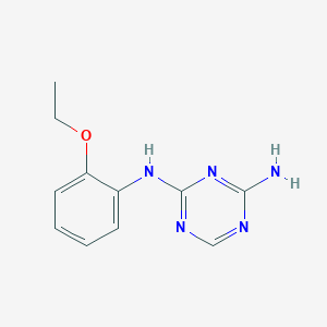 N~2~-(2-Ethoxyphenyl)-1,3,5-triazine-2,4-diamine