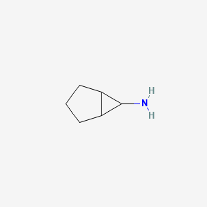 molecular formula C6H11N B12213294 Bicyclo[3.1.0]hexan-6-amine CAS No. 61888-99-1