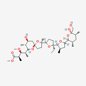 molecular formula C37H64O11 B1221330 莫能菌素甲酯 CAS No. 28636-21-7