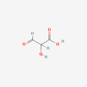 molecular formula C3H4O4 B1221333 2-羟基-3-氧代丙酸 CAS No. 2480-77-5