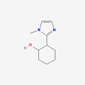 2-(1-Methylimidazol-2-yl)cyclohexan-1-ol