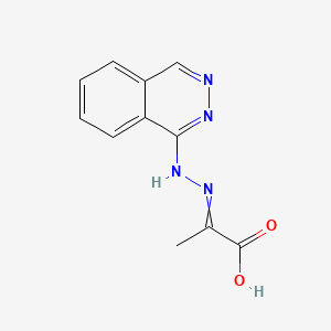 molecular formula C11H10N4O2 B1221338 Unii-L98I16887E 