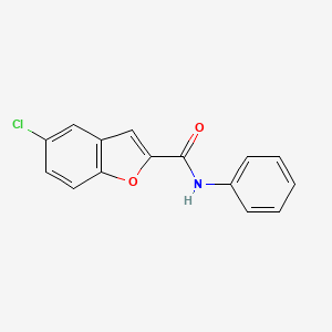 5-chloro-N-phenyl-1-benzofuran-2-carboxamide