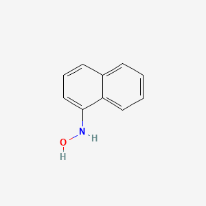 molecular formula C10H9NO B1221365 1-Naphthylhydroxylamine CAS No. 607-30-7