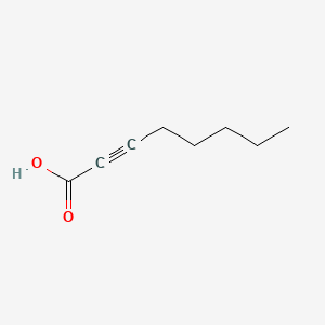 molecular formula C8H12O2 B1221367 2-辛炔酸 CAS No. 5663-96-7