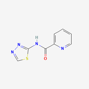 N-(1,3,4-thiadiazol-2-yl)picolinamide