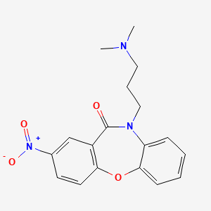 molecular formula C18H19N3O4 B1221370 硝氮杂卓 CAS No. 47439-36-1
