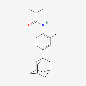 N-(4-adamantanyl-2-methylphenyl)-2-methylpropanamide