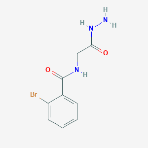 2-Bromo-N-hydrazinocarbonylmethyl-benzamide