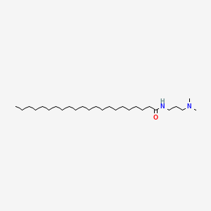 molecular formula C27H56N2O B1221419 二十二酰胺丙基二甲胺 CAS No. 60270-33-9