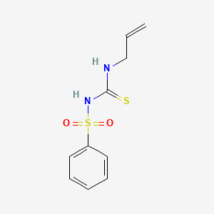 Urea, 1-allyl-3-phenylsulfonyl-2-thio-