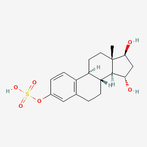molecular formula C18H24O6S B1221425 15alpha-Hydroxyestradiol 3-sulfate CAS No. 2524-23-4