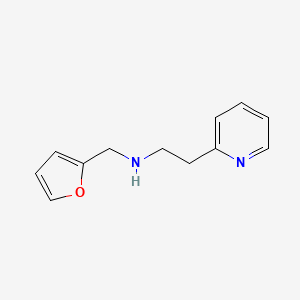 N-(2-furylmethyl)-2-(2-pyridinyl)ethanamine