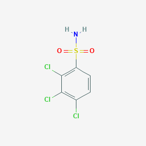 molecular formula C6H4Cl3NO2S B12214256 2,3,4-Trichlorobenzenesulfonamide CAS No. 89487-73-0