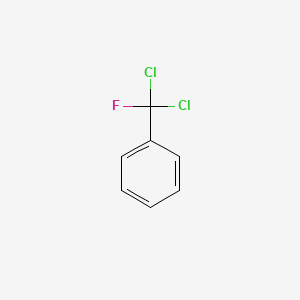 molecular formula C7H5Cl2F B1221426 (Dichlorofluoromethyl)benzene CAS No. 498-67-9