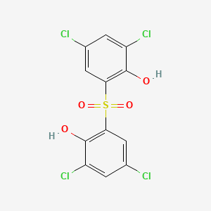 molecular formula C12H6Cl4O4S B1221433 Oxichloron CAS No. 4568-36-9
