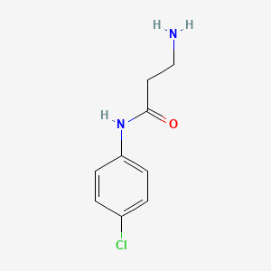 3-amino-N-(4-chlorophenyl)propanamide