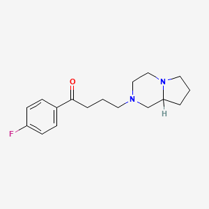 molecular formula C17H23FN2O B1221449 Azabuperone CAS No. 2856-81-7