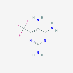 6-(Trifluoromethyl)pyrimidine-2,4,5-triamine