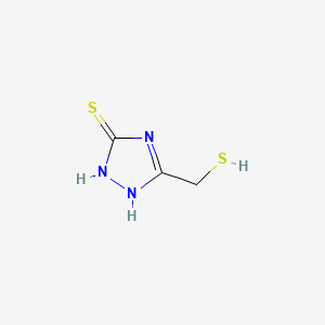 1,2-Dihydro-5-(mercaptomethyl)-3H-1,2,4-triazole-3-thione