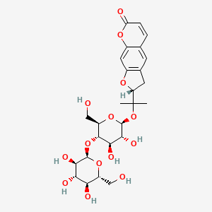 molecular formula C26H34O14 B1221471 Decuroside III CAS No. 96638-81-2