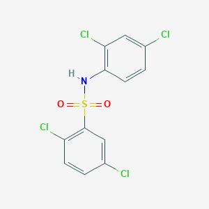 2,5-dichloro-N-(2,4-dichlorophenyl)benzenesulfonamide