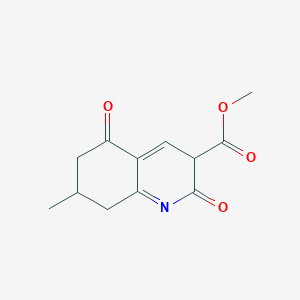 Methyl 7-methyl-2,5-dioxo-3,6,7,8-tetrahydroquinoline-3-carboxylate