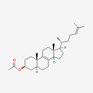 B1221491 Zymosterol acetate CAS No. 2579-07-9