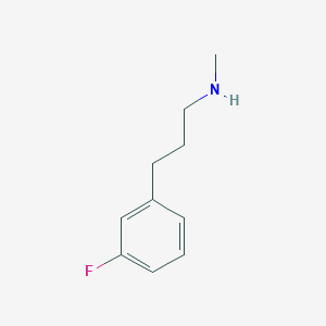 [3-(3-Fluoro-phenyl)-propyl]-methyl-amine