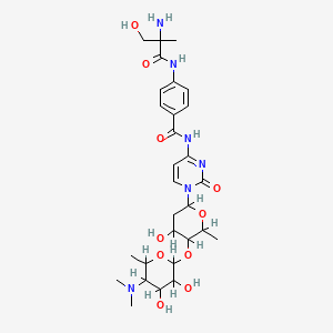 molecular formula C29H42N6O10 B1221501 Oxamicetin CAS No. 52665-75-5