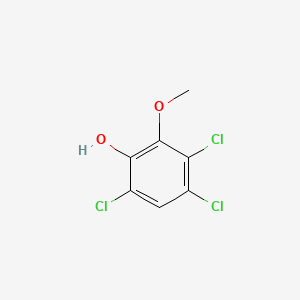 molecular formula C7H5Cl3O2 B1221511 3,4,6-Trichloroguaiacol CAS No. 60712-44-9