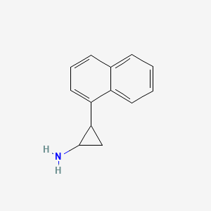 2-(Naphthalen-1-yl)cyclopropan-1-amine