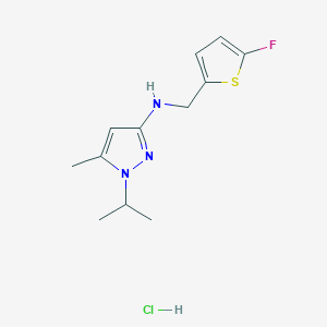 N-[(5-fluoro-2-thienyl)methyl]-1-isopropyl-5-methyl-1H-pyrazol-3-amine