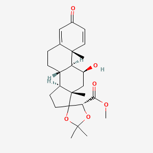 molecular formula C25H34O6 B1221525 Madhp CAS No. 97142-19-3
