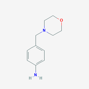 molecular formula C11H16N2O B122153 4-(吗啉甲基)苯胺 CAS No. 51013-67-3