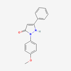 1-(4-methoxyphenyl)-3-phenyl-1H-pyrazol-5-ol