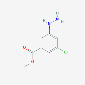 Methyl 3-chloro-5-hydrazinylbenzoate