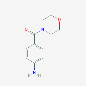 molecular formula C11H14N2O2 B122155 (4-氨基苯基)(吗啉基)甲酮 CAS No. 51207-86-4