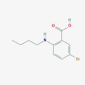 5-Bromo-2-(butylamino)benzoic acid