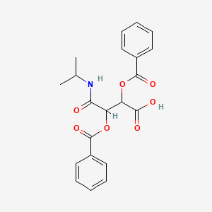 3-[N-(methylethyl)carbamoyl]-2,3-diphenylcarbonyloxypropanoic acid