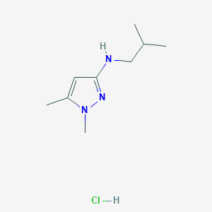 N-isobutyl-1,5-dimethyl-1H-pyrazol-3-amine